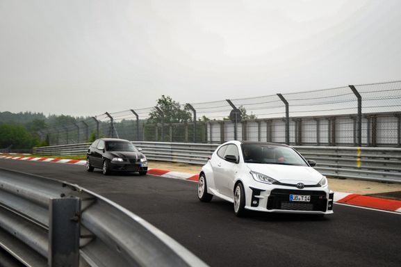 Toyota Yaris Nordschleife